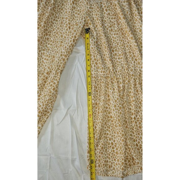 Bishop + Young Mustard Yellow Wide Leg Jumpsuit-‎ Size S - Picture 4 of 7